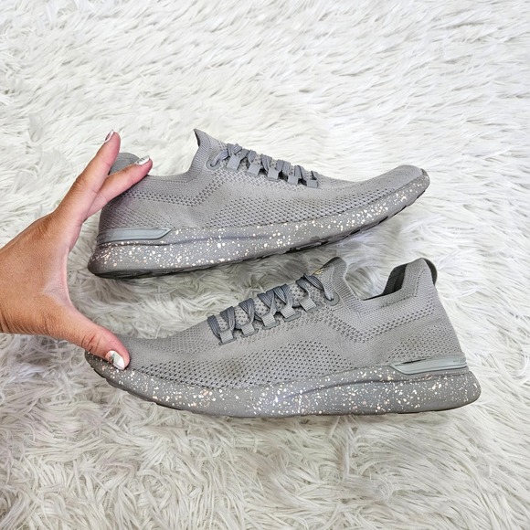 APL Shoes - APL Techloom‎ Breeze Women's Gray Lace Up Activewear Athleisure Sneakers Sz 9.5